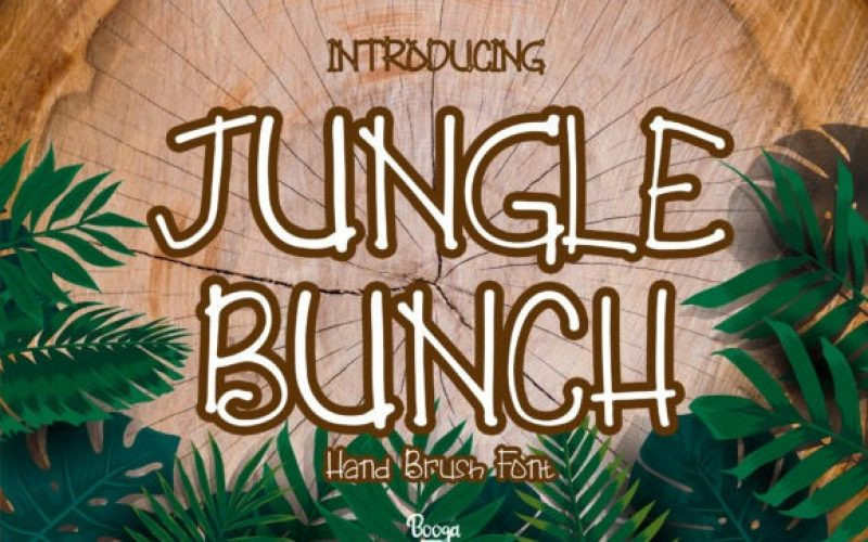 Jungle Bunch Font