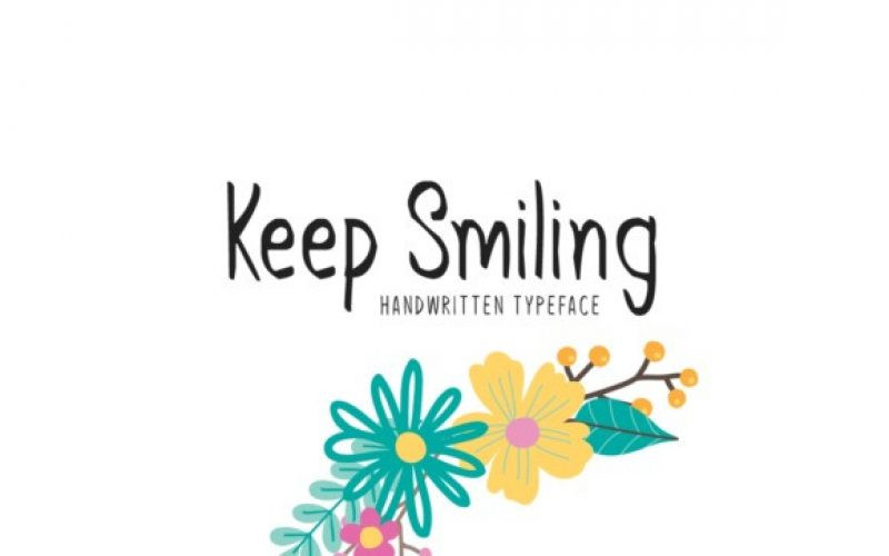 Keep Smiling Font