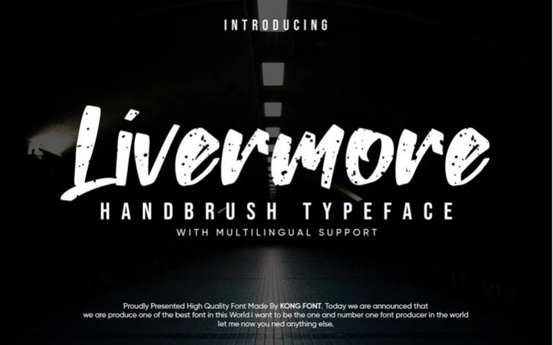 Livermore Font