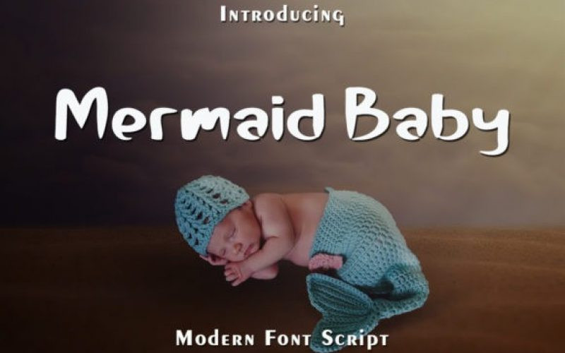 Mermaid Baby Font