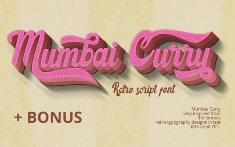 Mumbai Curry Font