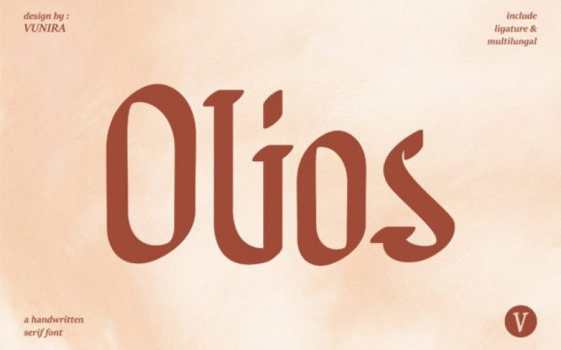 Olios Font