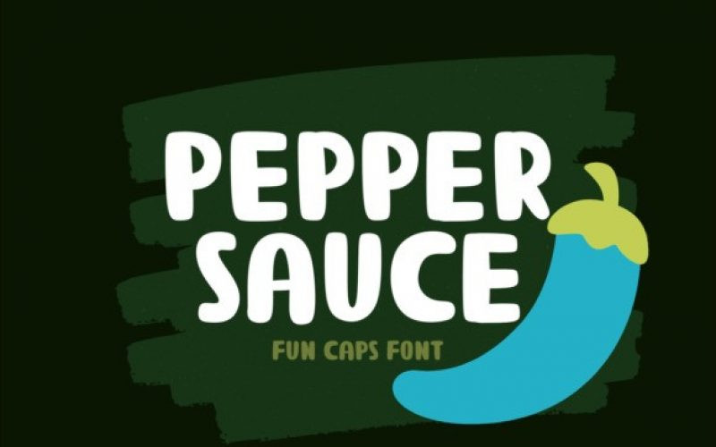 Pepper Sauce Font