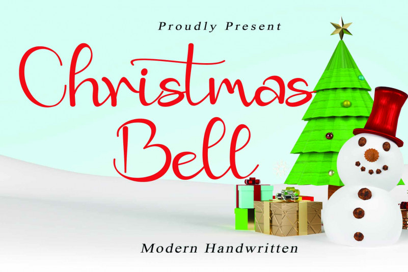 Christmas Bell Font