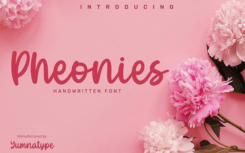 Pheonies Font