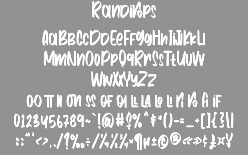 Randirops Font