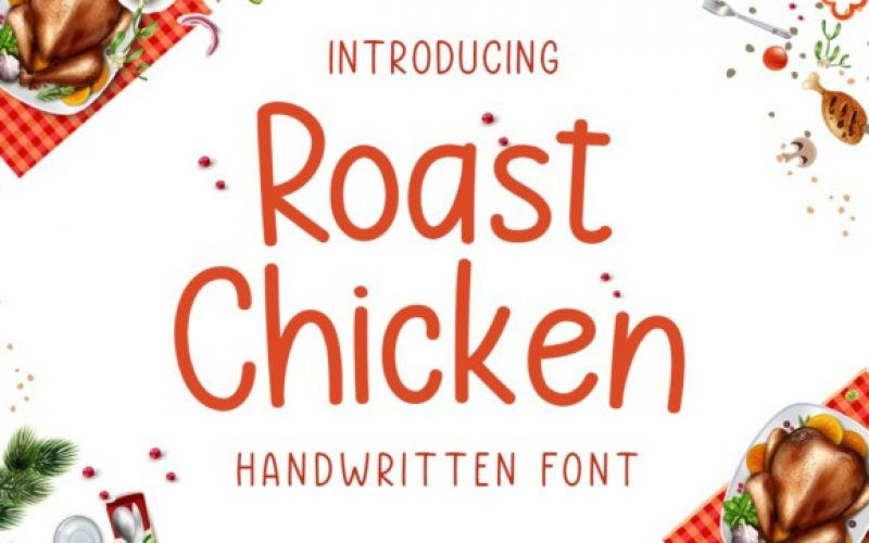 Roast Chicken Font