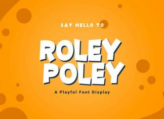 Roley Poley Font