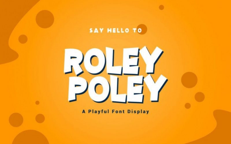 Roley Poley Font