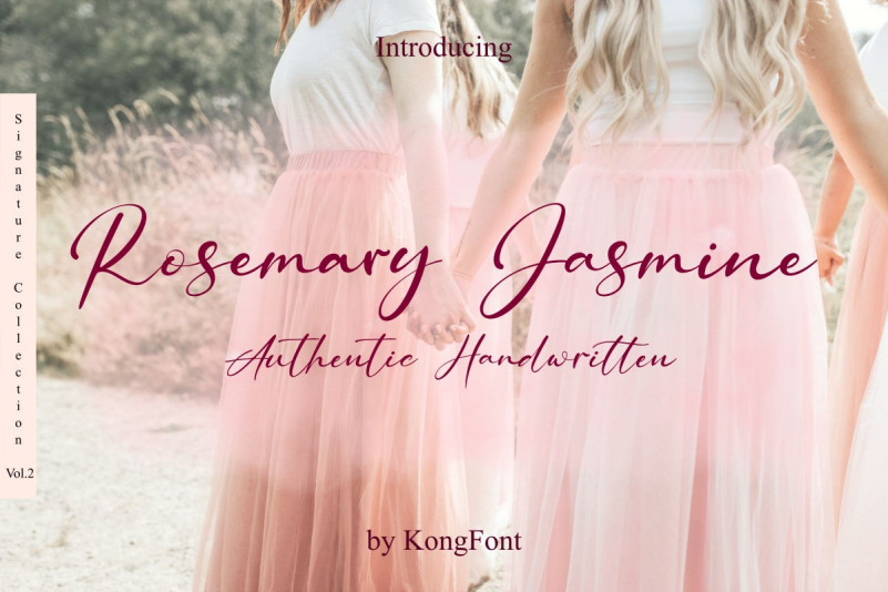 Rosemary Jasmine Font