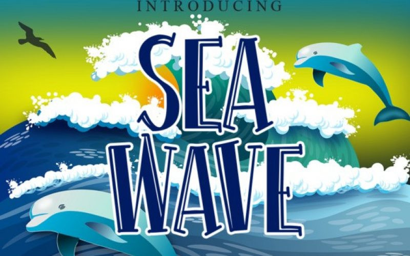 Sea Wave Font