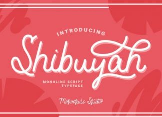 Shibuyah Font