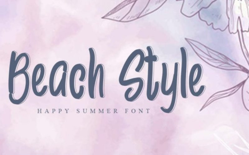 Slim Summer Font