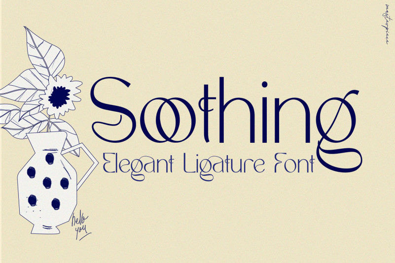 Soothing Font