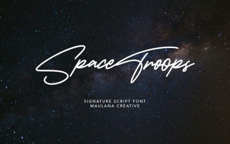 Spacetroops Font