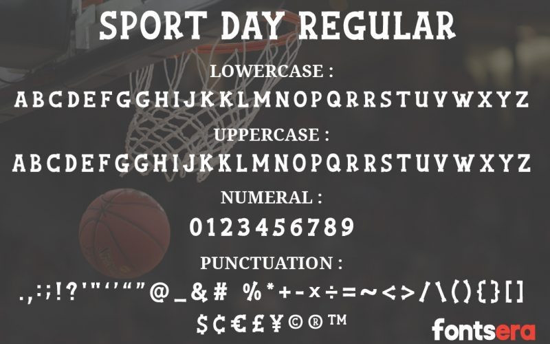 Sport Day Font