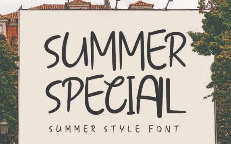 Summer Special Font