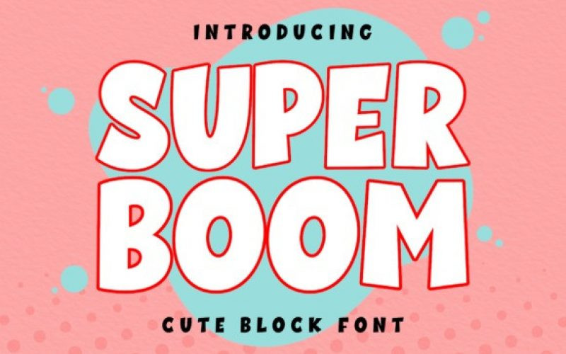 Super Boom Font