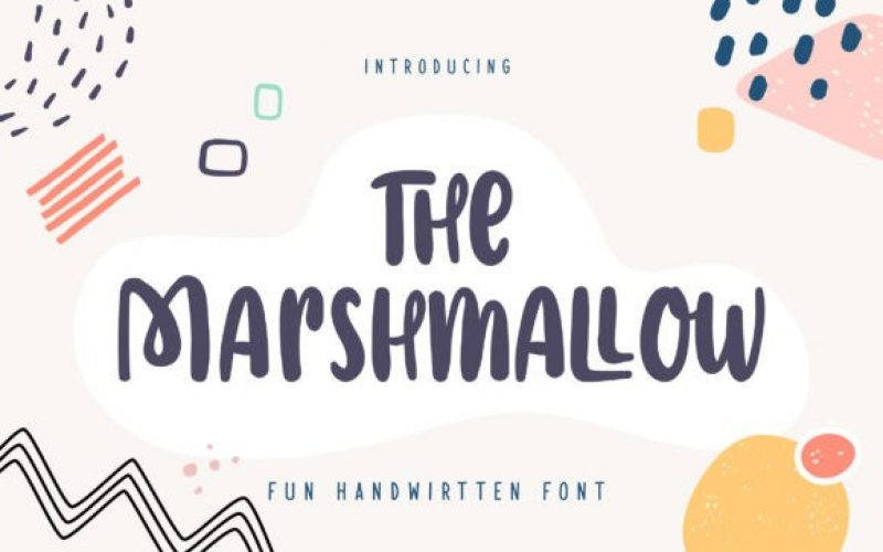 The Marshmallow Font