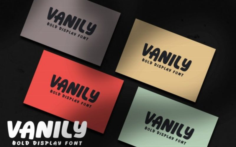 Vanily Font