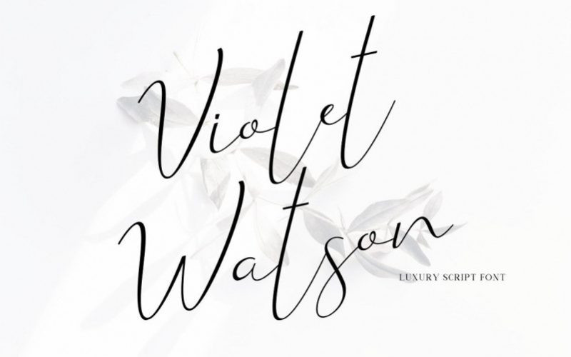 Violet Watson Font