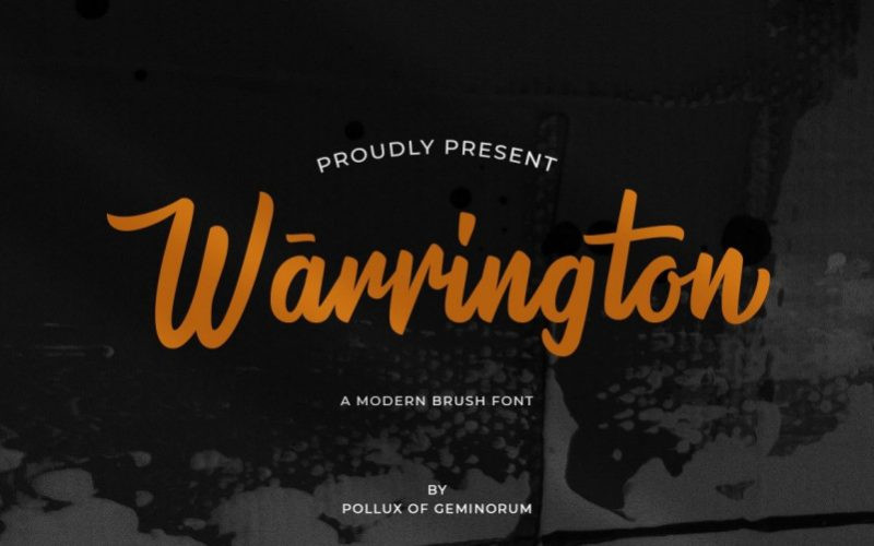 Warrington Font