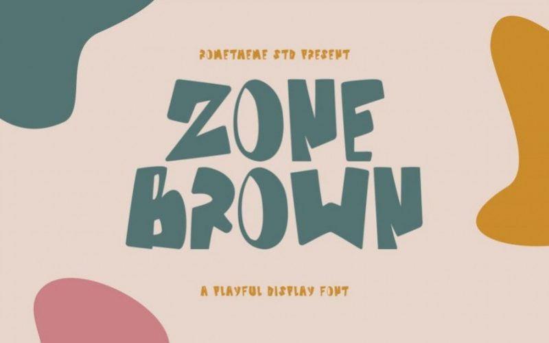 Zone Brown Font