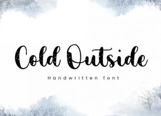 Cold Outside Font