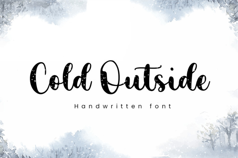 Cold Outside Font