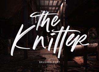 The Knitter Font