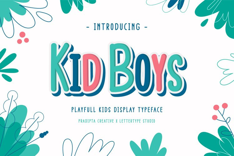 Kid Boys Font