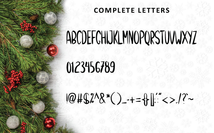 Christmas Winter Font
