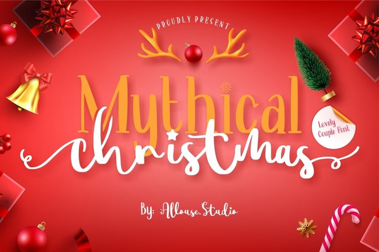 Mythical Christmas Font