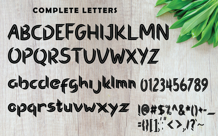 Christmas Monogram Font