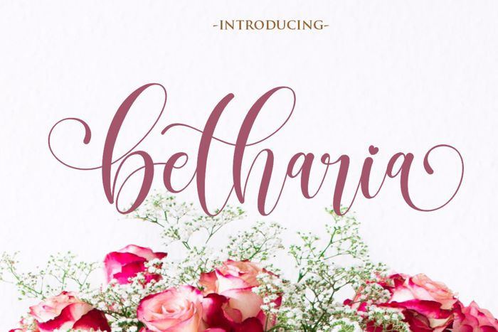 Betharia Font