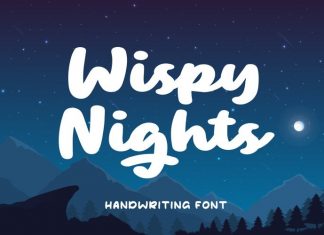 Wispy Night Font