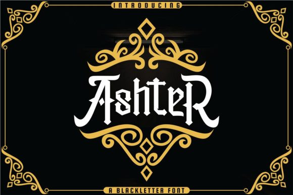 AshteR Font