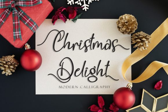 Christmas Delight Font