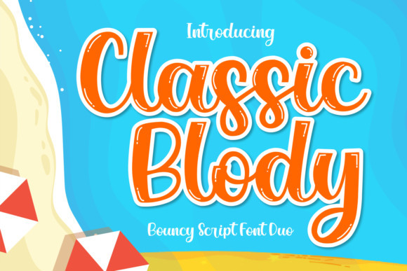 Classic Blody Font