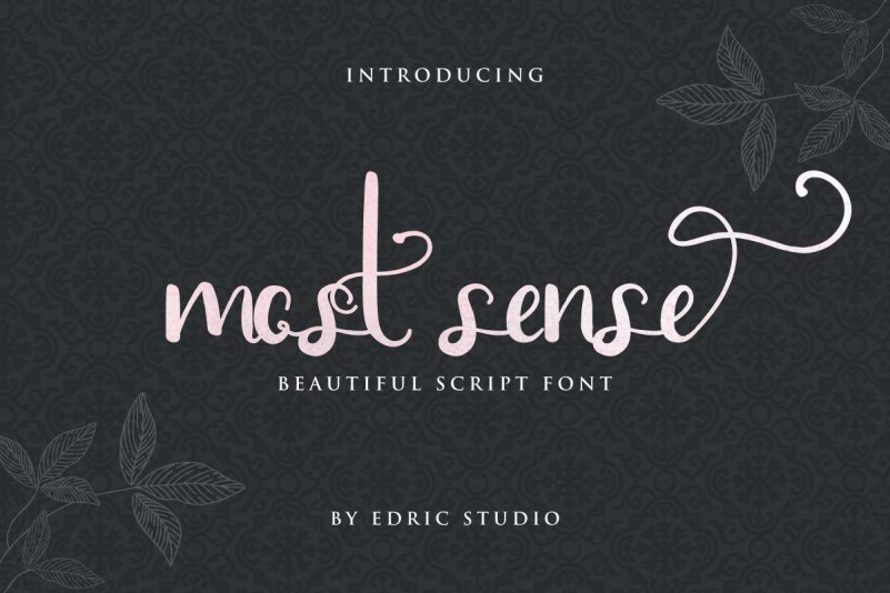 Most Sense Font