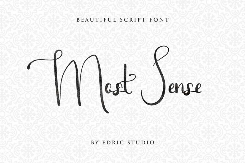 Most Sense Font