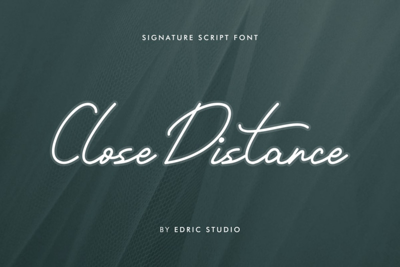 Close Distance Font