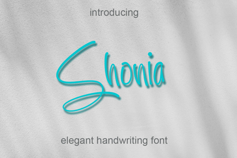 Shonia Font