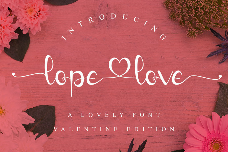 lopelove Font