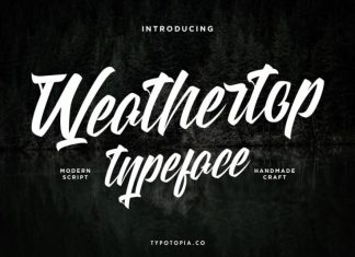 Weathertop Font