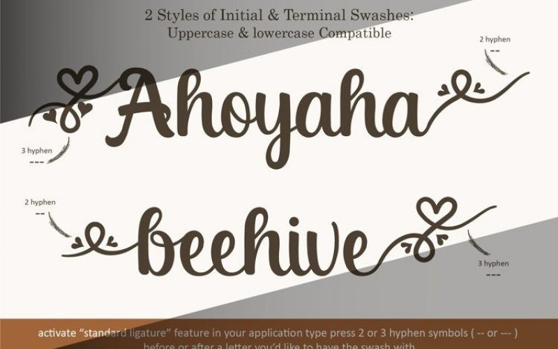 Ahoyaha Font