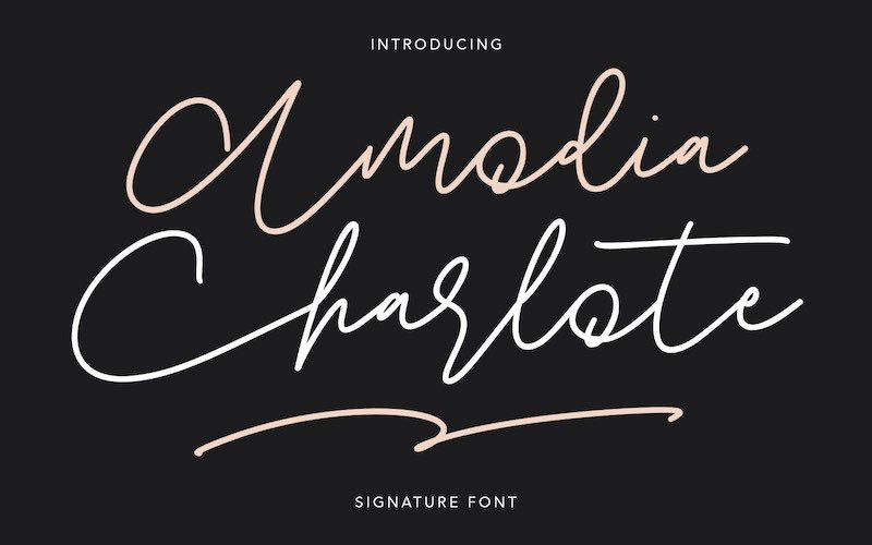 Amodia Charlote Font