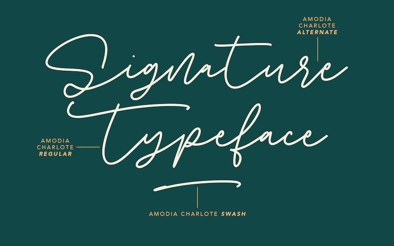 Amodia Charlote Font