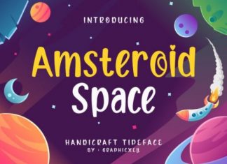 Amsteroid Space Font