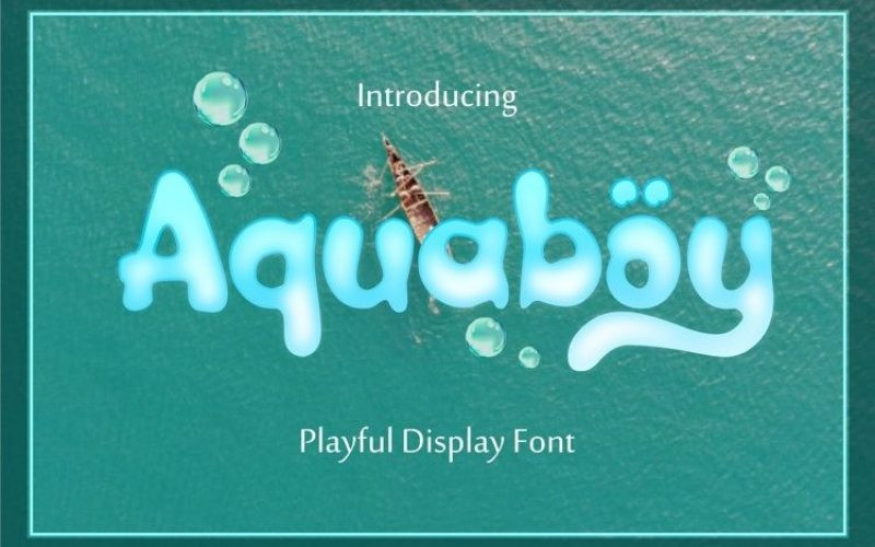 Aquaboy Font